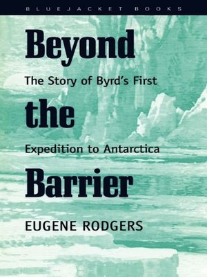 cover image of Beyond the Barrier